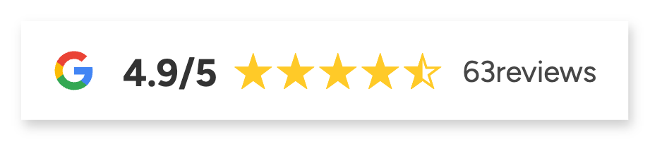 4.9 op Google · 4.963 reviews